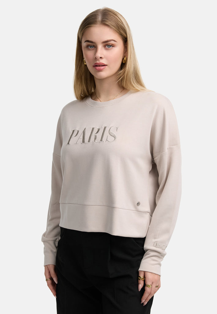 Decay Scuba Longsleeve mit "PARIS"-Print