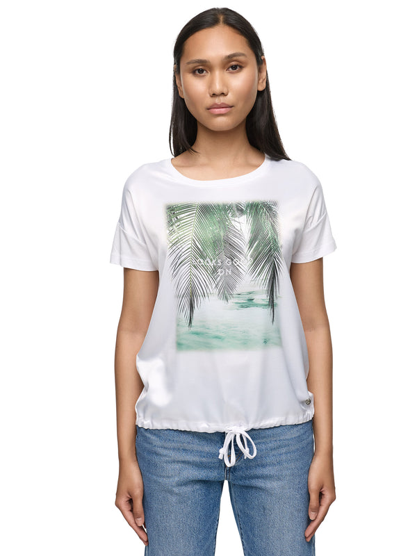 Decay Damen T-Shirt mit Beach-Motiv – Sommerfeeling im modernen Design