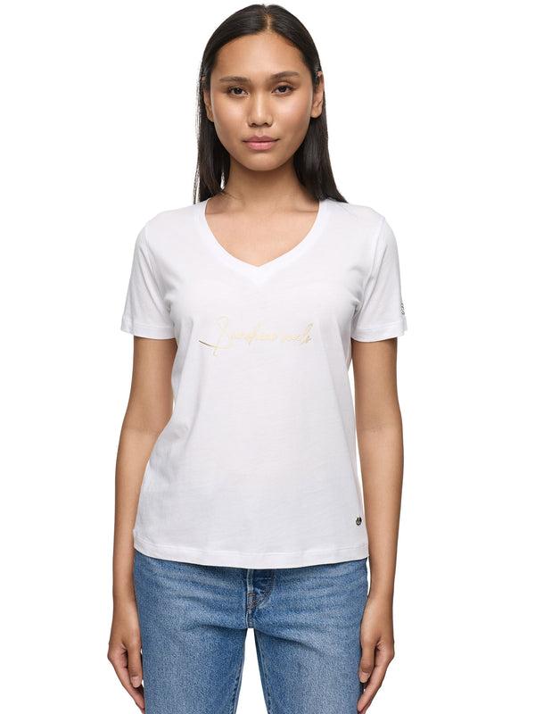 Decay T-Shirt mit "Sunshine Souls" Schriftzug – Für positive Vibes