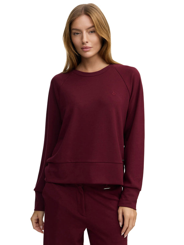 DECAY Signature-Sweater mit Logo-Stick