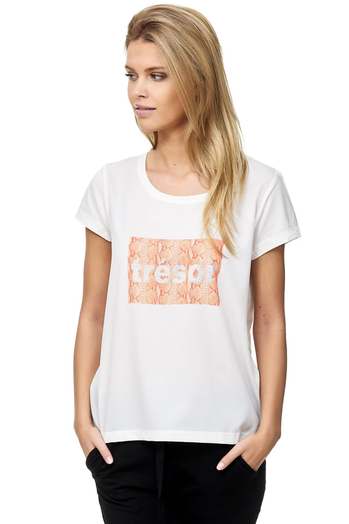Decay T-Shirt Modevertrieb – TRESOR. mit Decay Leoprint - GmbH Damenmode