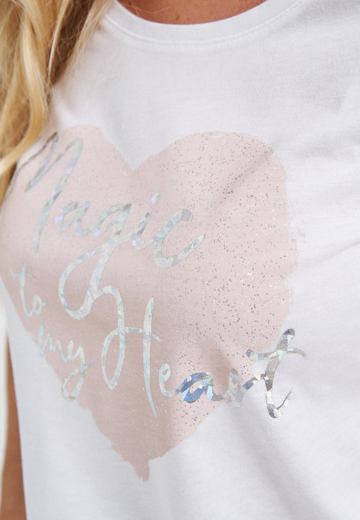 Damenmode – GmbH Decay in - Decay Modevertrieb Design T-Shirt, glänzendem